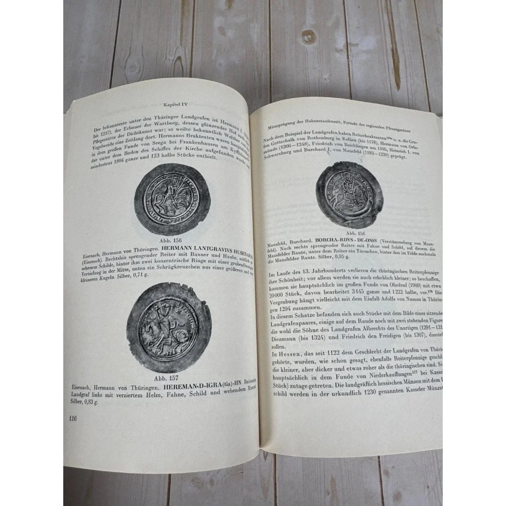 Deutsche Münz- & Geldgeschichte Suhle 1974 German Numismatics Coins Maps